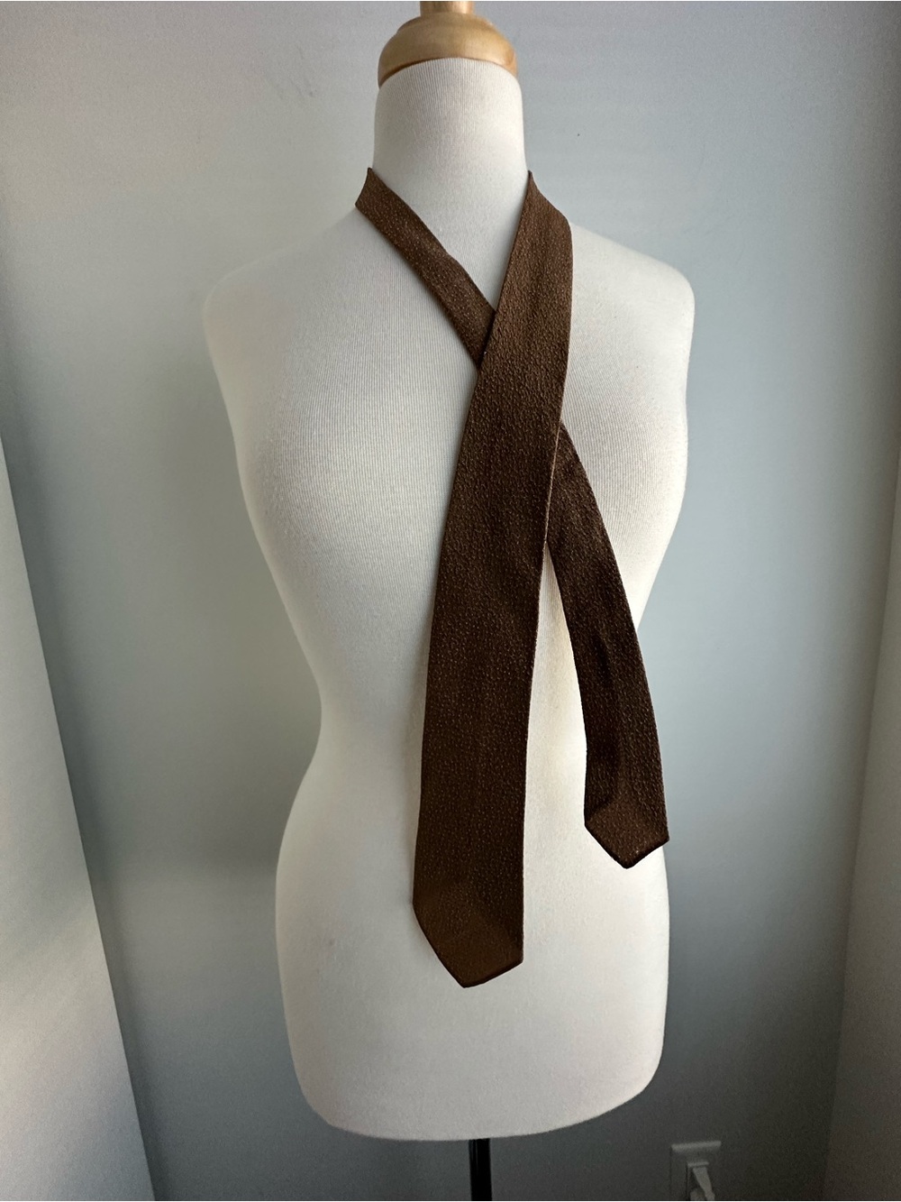 Vintage Brown Tie